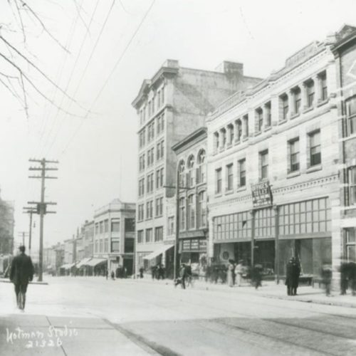 View of Barrington St, Halifax. 1913
